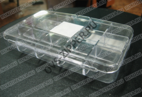 Пластмассовый органайзер  для мелочей А 701 | ОВС Швейная фурнитура