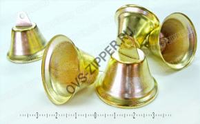 Колокольчики 38 мм золото | ОВС Швейная фурнитура