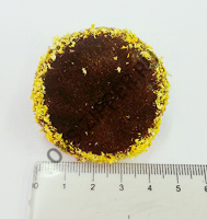 Сердцевина для цветов с напылением d=45(коричневая) | ОВС Швейная фурнитура