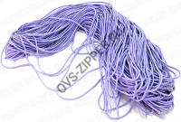 Шнур-резинка шляпная 3мм (фиолетовая) | ОВС Швейная фурнитура