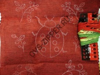 Подушка арт. HCD09090(красная) | ОВС Швейная фурнитура