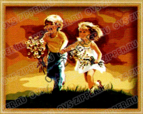 Раскраска на холсте (40х50) MG020 | ОВС Швейная фурнитура