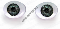 Глазки С8А-04А серый (15мм) | ОВС Швейная фурнитура
