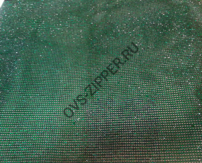 Стразы (стекло)на листе (зеленые) | ОВС Швейная фурнитура