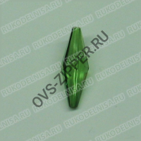 Бусина BB0001-20 Зеленая | ОВС Швейная фурнитура