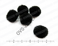 Пампушки 20мм (черные) | ОВС Швейная фурнитура